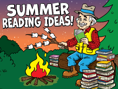 Summer Reading Ideas for Beach Days, Road Trips, Campouts, and Kids at Home