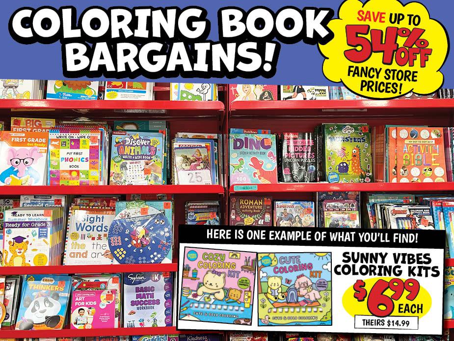 Sunny Vibes Coloring Kits