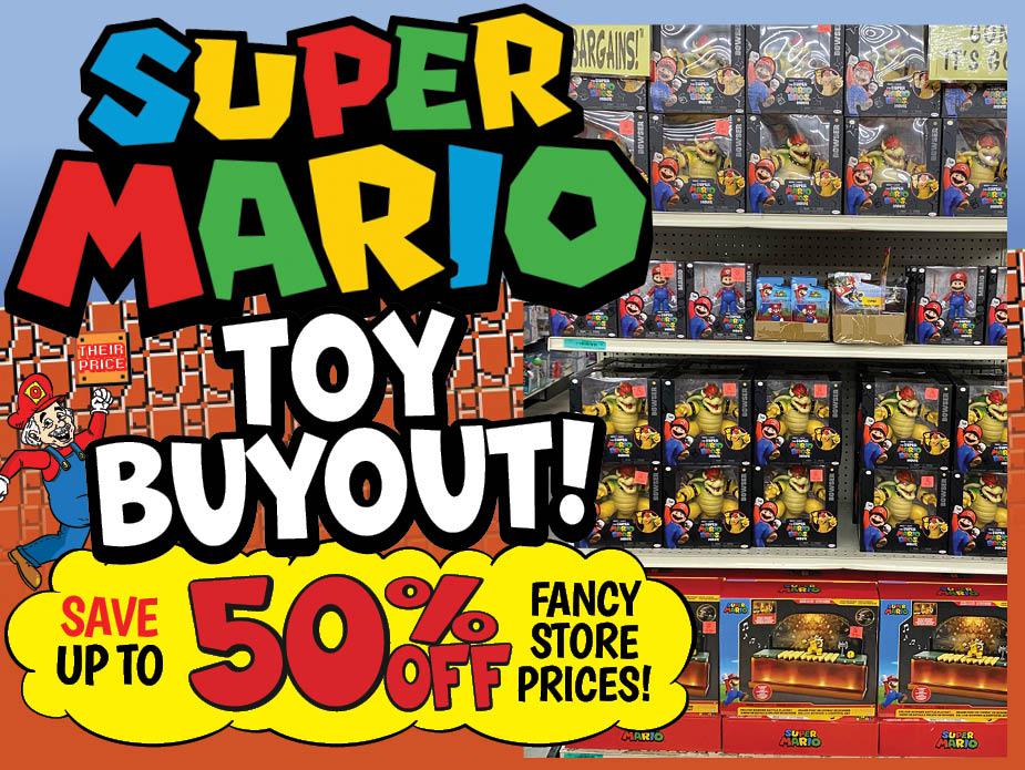 Super Mario Toy Buyout!