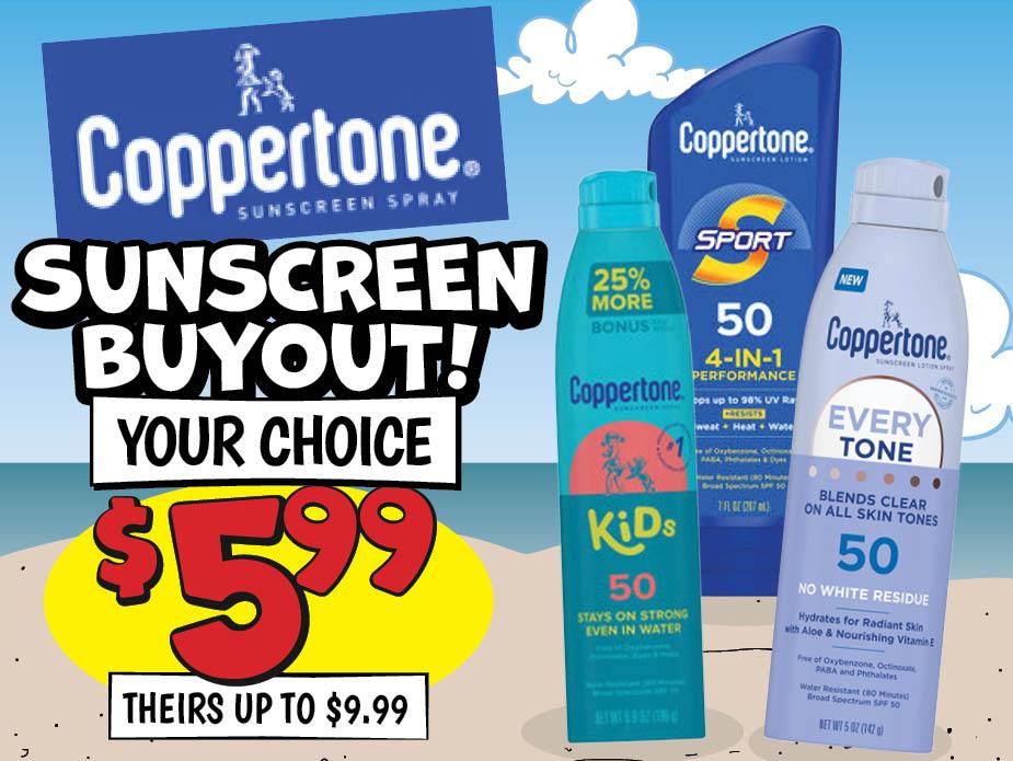 Coppertone Sunscreen Buyout