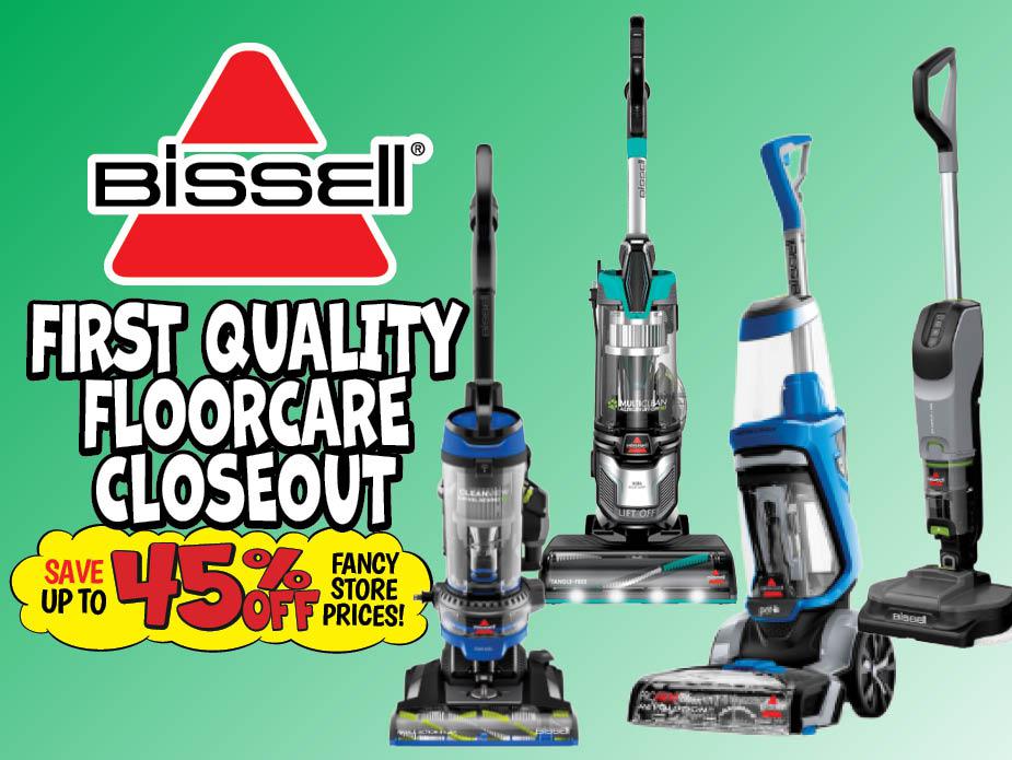 Bissell First Quality Floorcare Closeout