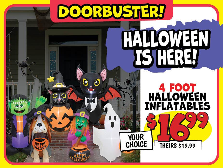 4 Ft. Halloween Inflatables