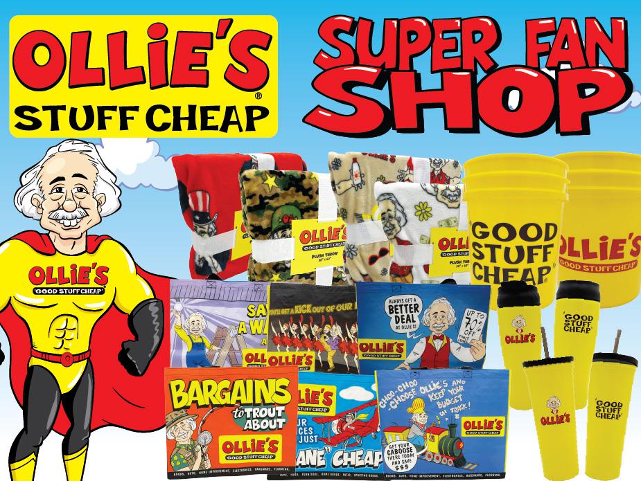 Ollie’s Super Fan Shop!