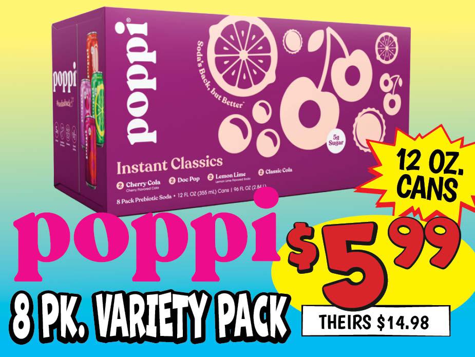 Poppi Variety Pack