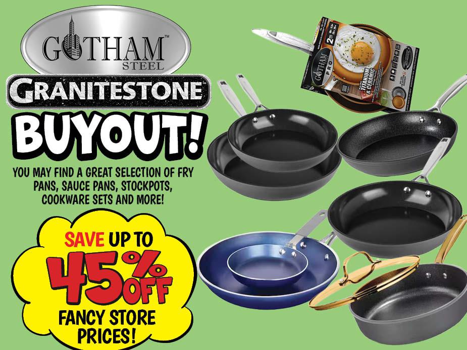 Granitestone & Gotham Steel Cookware Buyout