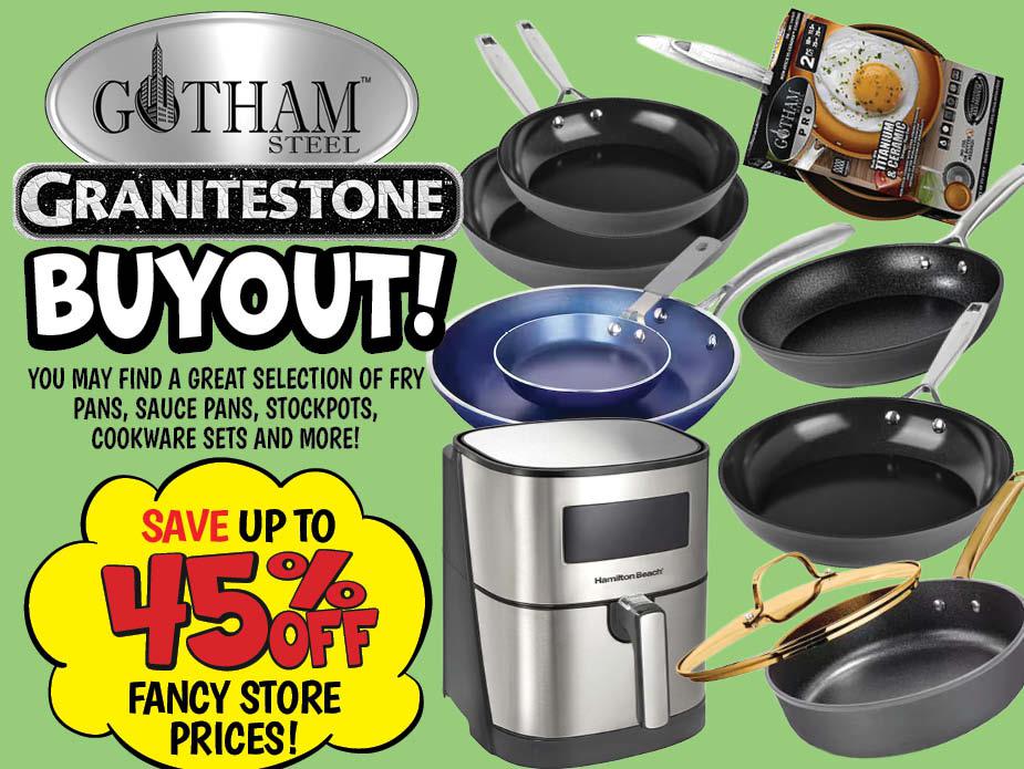 Granitestone & Gotham Steel Cookware Buyout