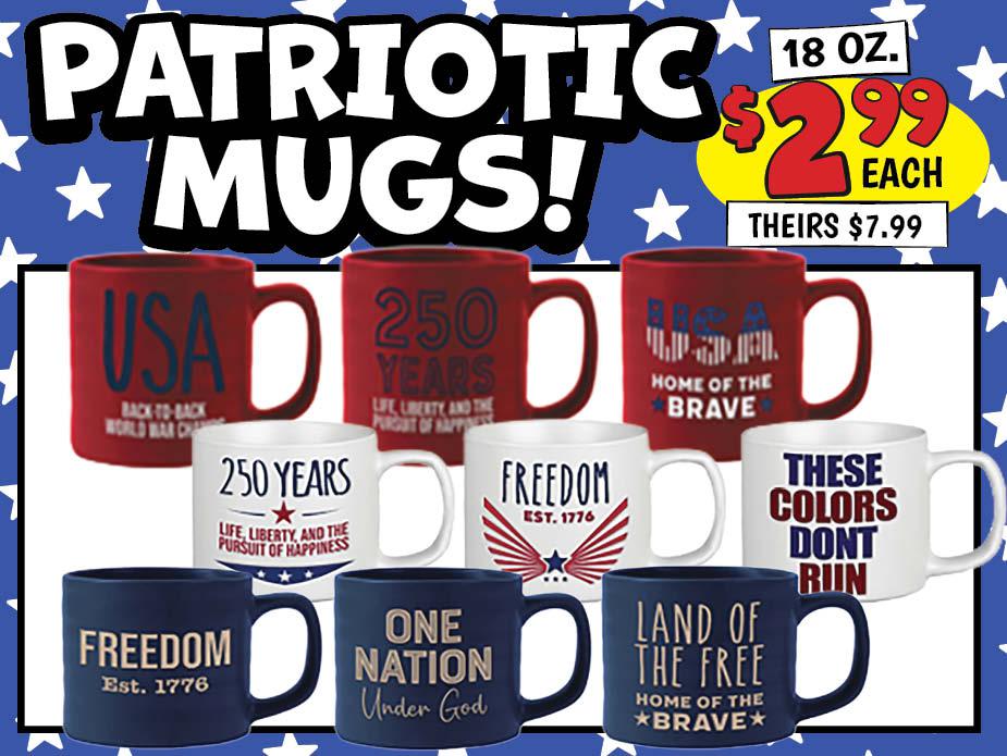 Patriotic Mugs