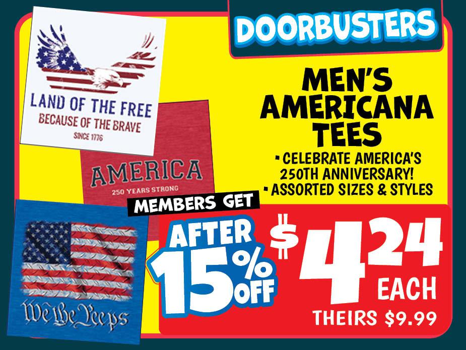 Men’s Americana Tees