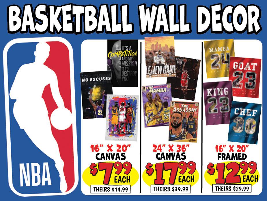 Basketball Wall Décor