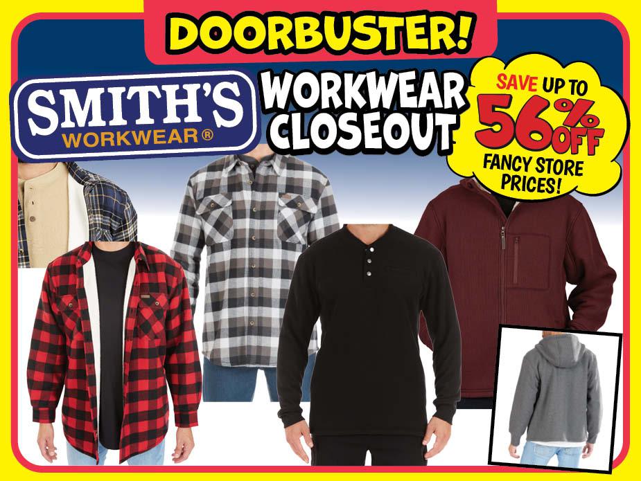 Smith's Workwear Closeout