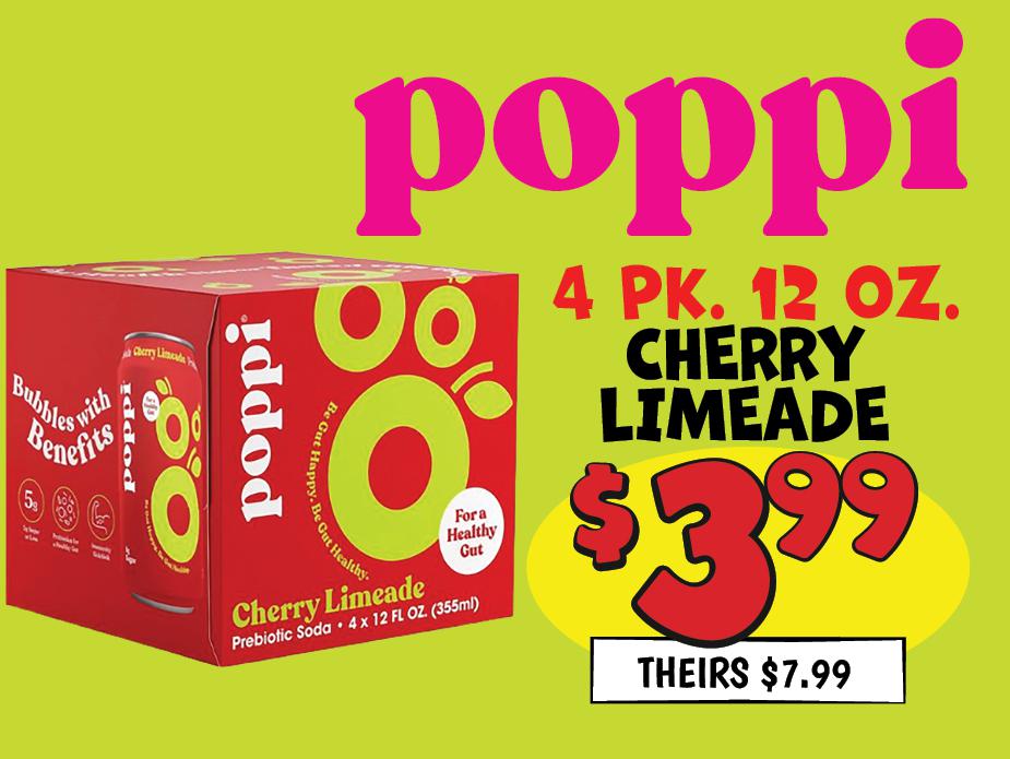 4 Pk. Poppi Soda