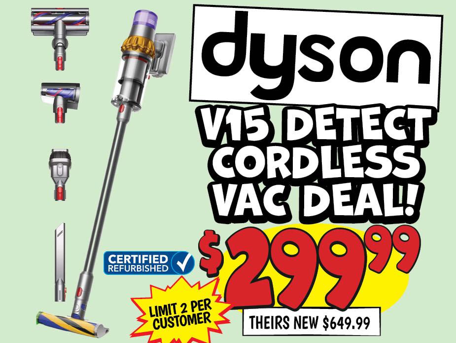 Dyson V15 Detect Cordless Vac Deal!
