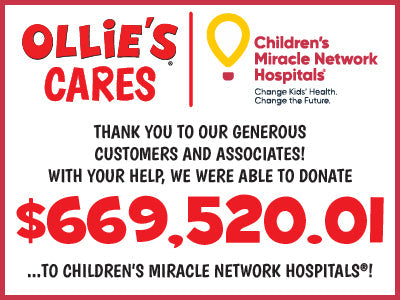 Ollie’s Partners with Children’s Miracle Network 2025!