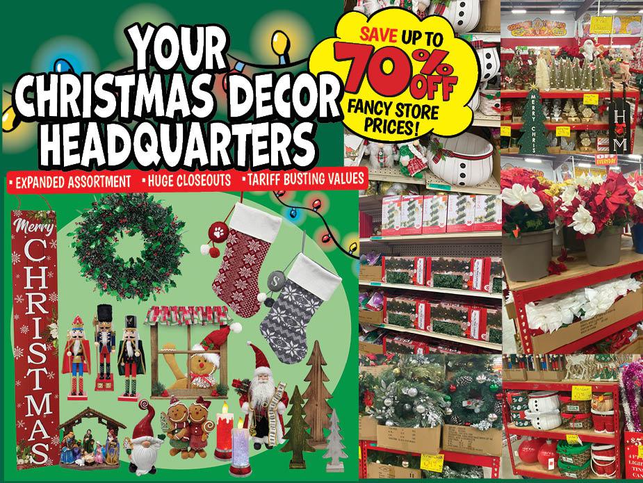 Your Christmas Décor Headquarters!