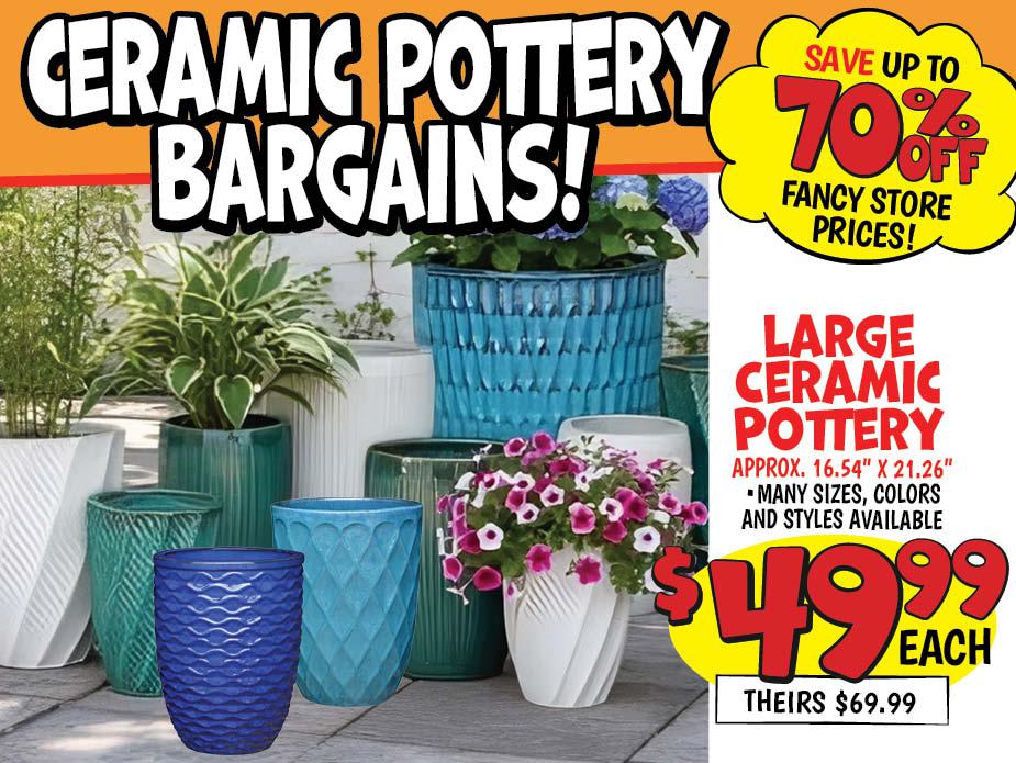 Ceramic Pottery Buyout