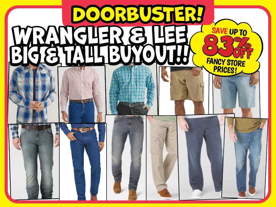 Men's Big & Tall Buyout