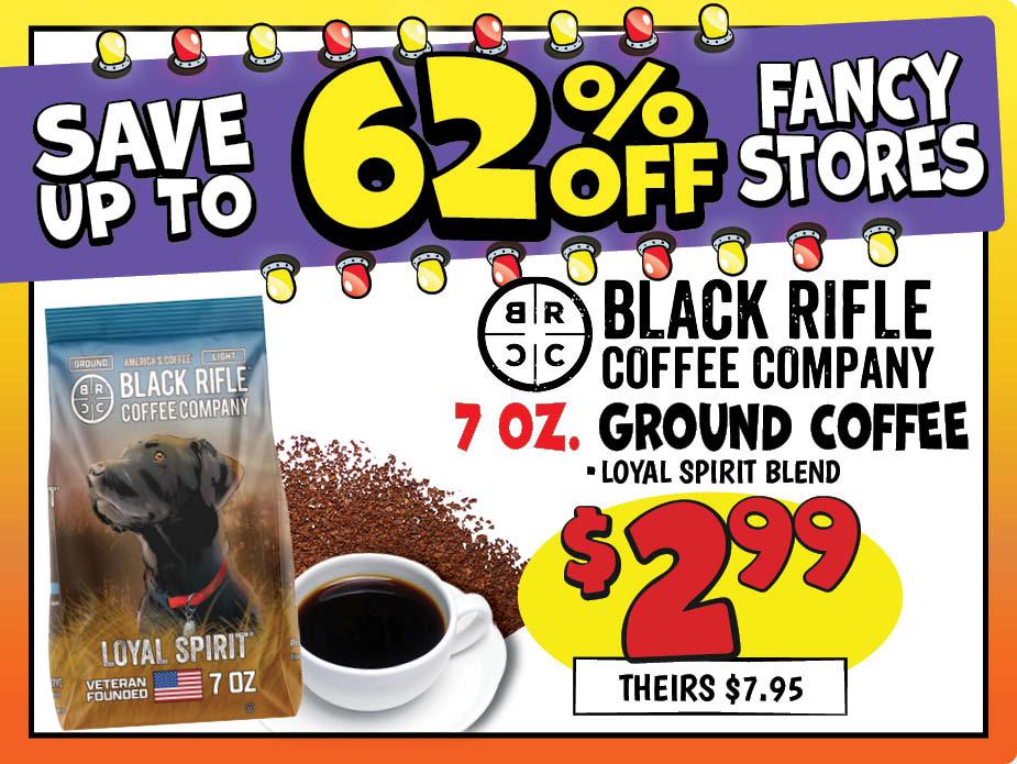 7 oz. Black Rifle Ground Coffee