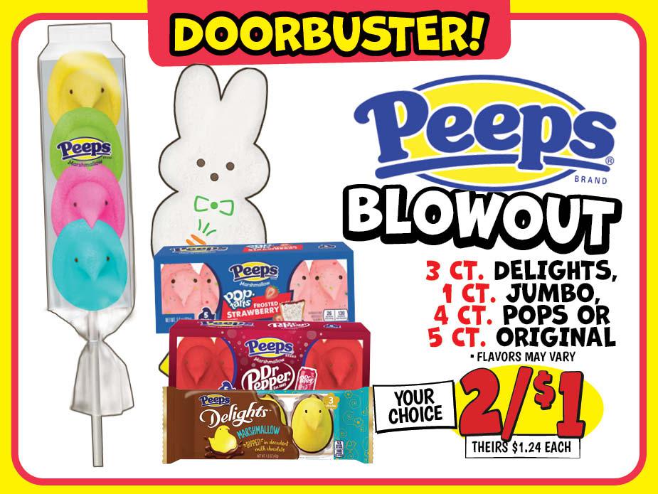 Peeps Blowout