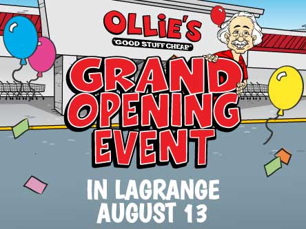 LaGrange, OH Grand Opening 8/13