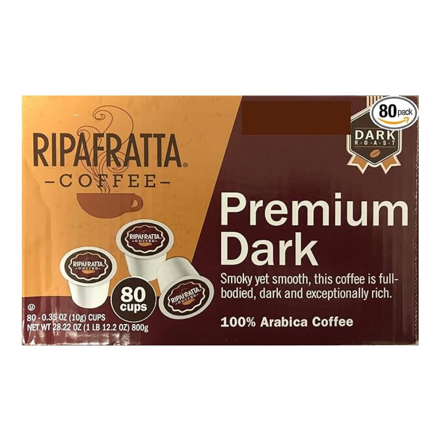 Ripafratta Premium Dark Coffee 80 ct. 