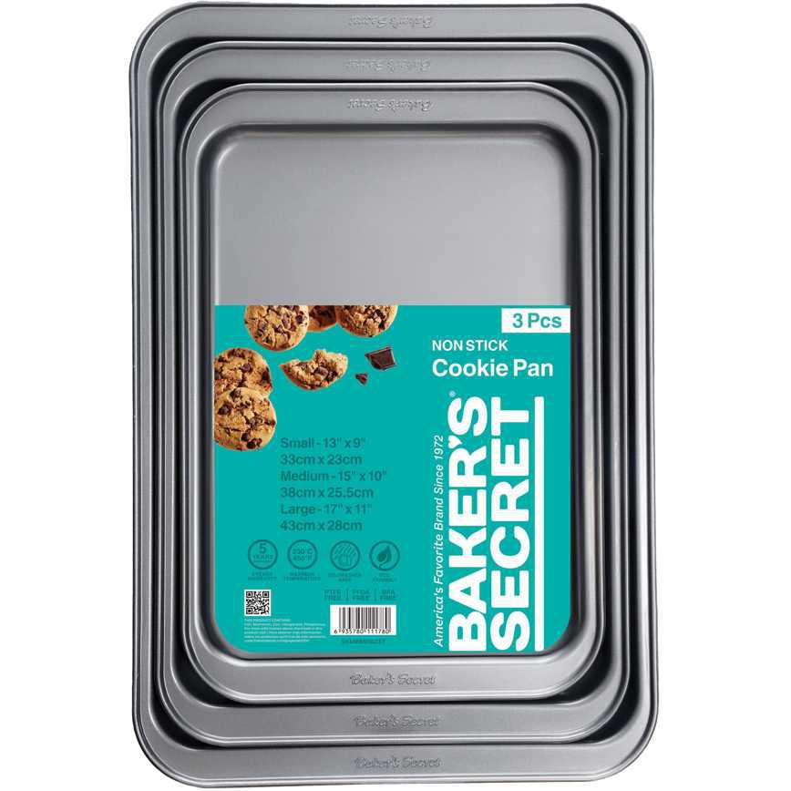 Baker's Secret Cookie Sheet Set 3 pc.