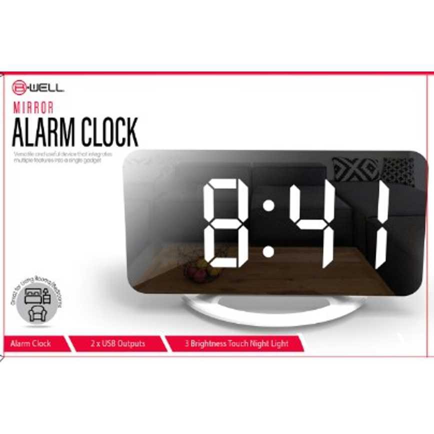 B-Well Digital Alarm Clock