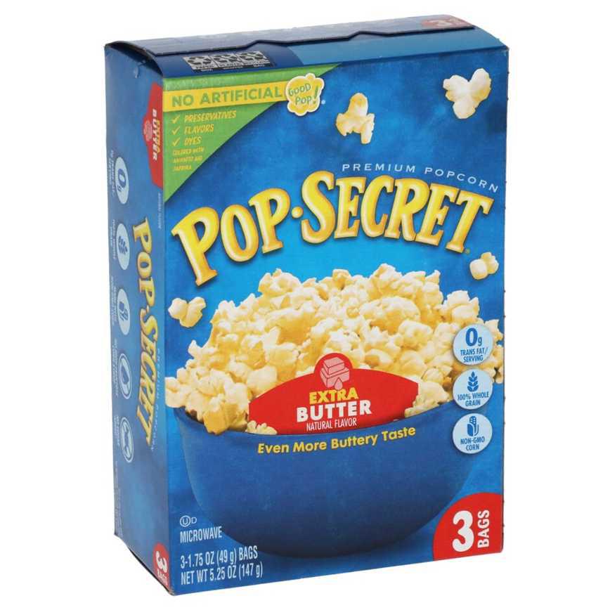 Pop Secret Popcorn 3 pk.