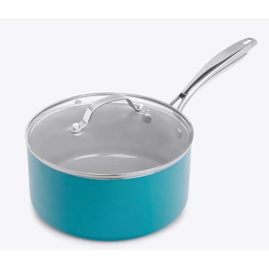 Gotham Steel Sauce Pan with Lid 3 qt. 