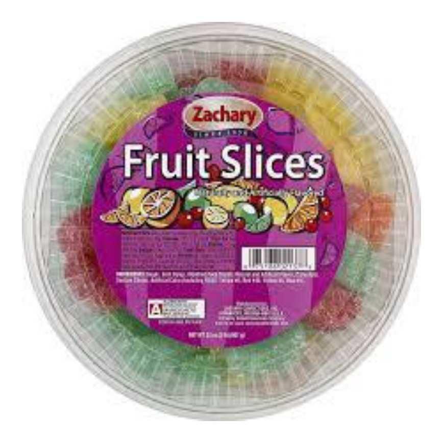 Zachary Confections Fruit Slices 24 oz.