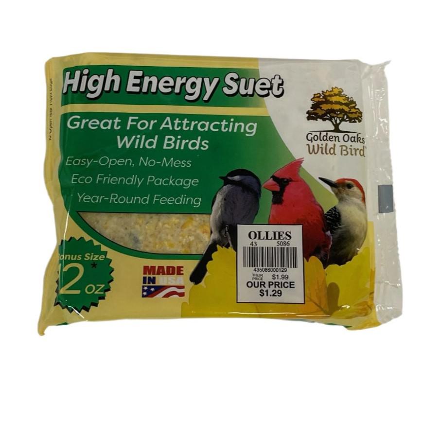 Golden Oaks Wild Bird Suet 12 oz. 