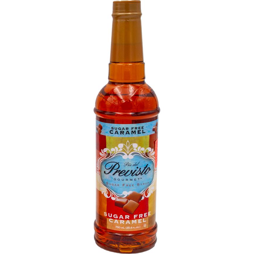 Previsto Syrup Sugar Free Caramel 25.4 oz.