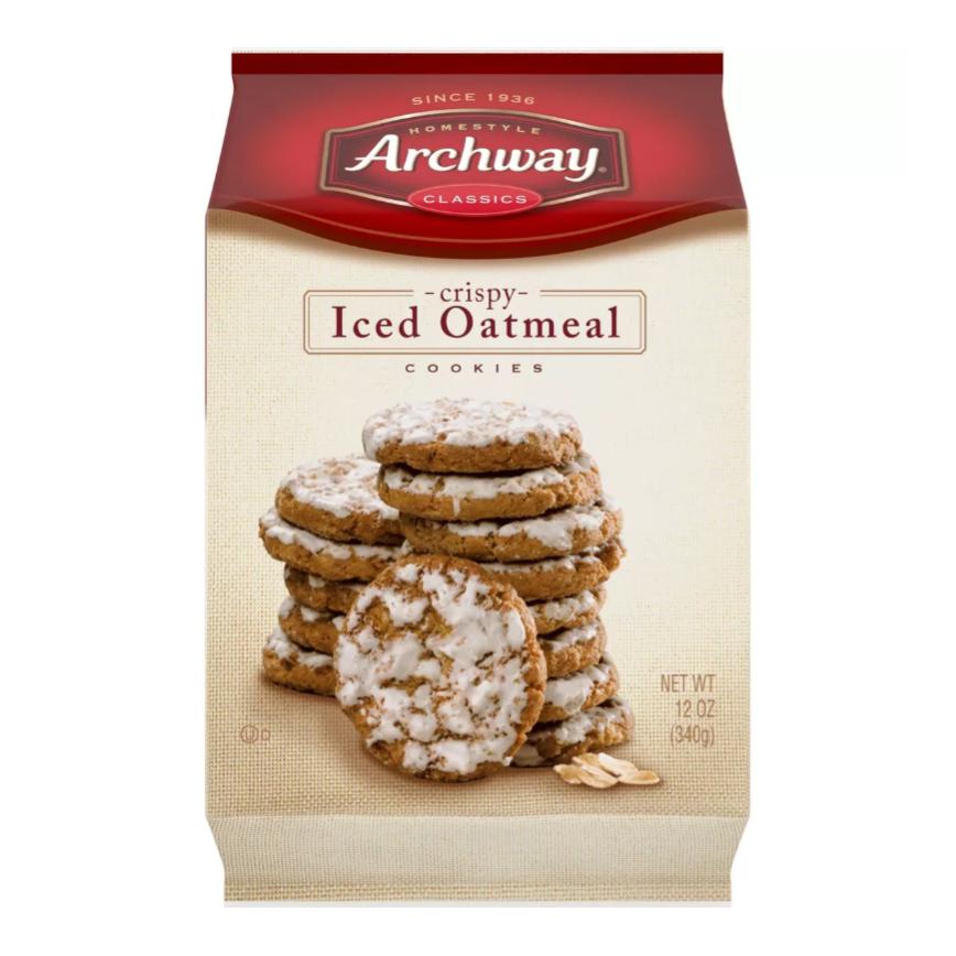 Archway Iced Oatmeal Cookies 12 oz. 