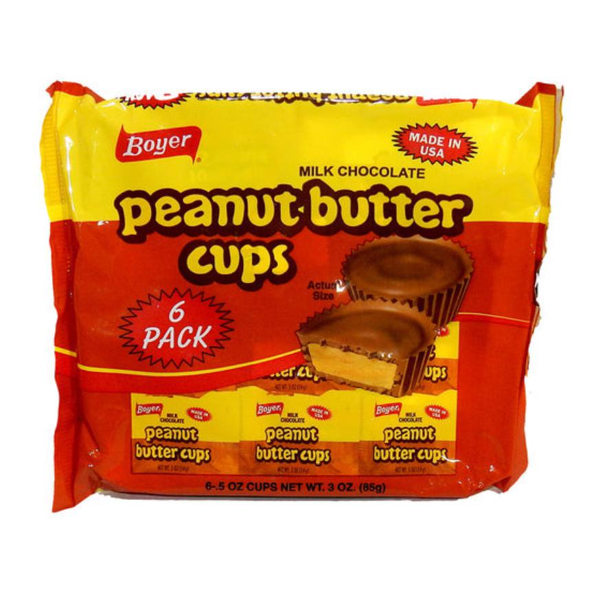 Boyer Peanut Butter Cups 6 pk.