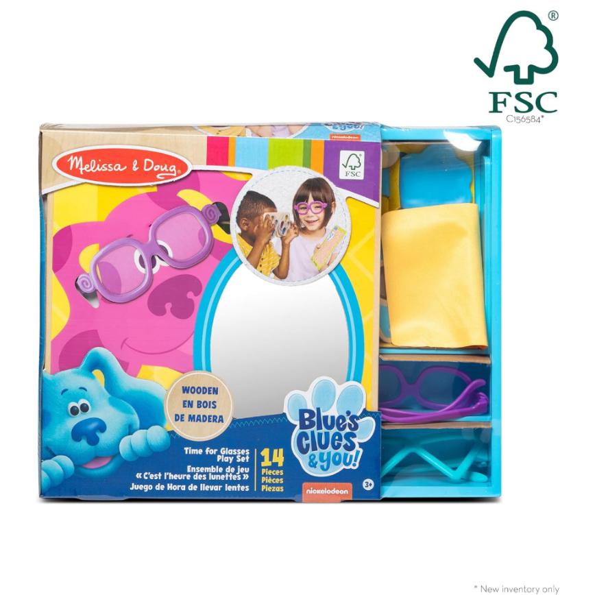 Blue's Clues Time For Glasses Playset 