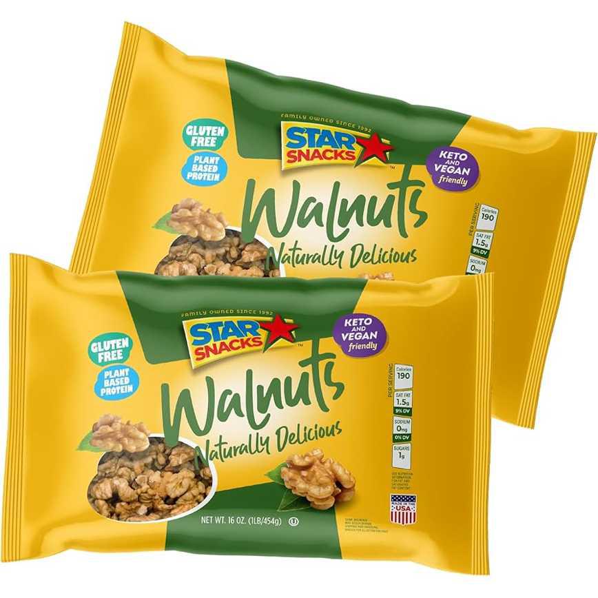 Star Snacks Walnuts 16 oz. 
