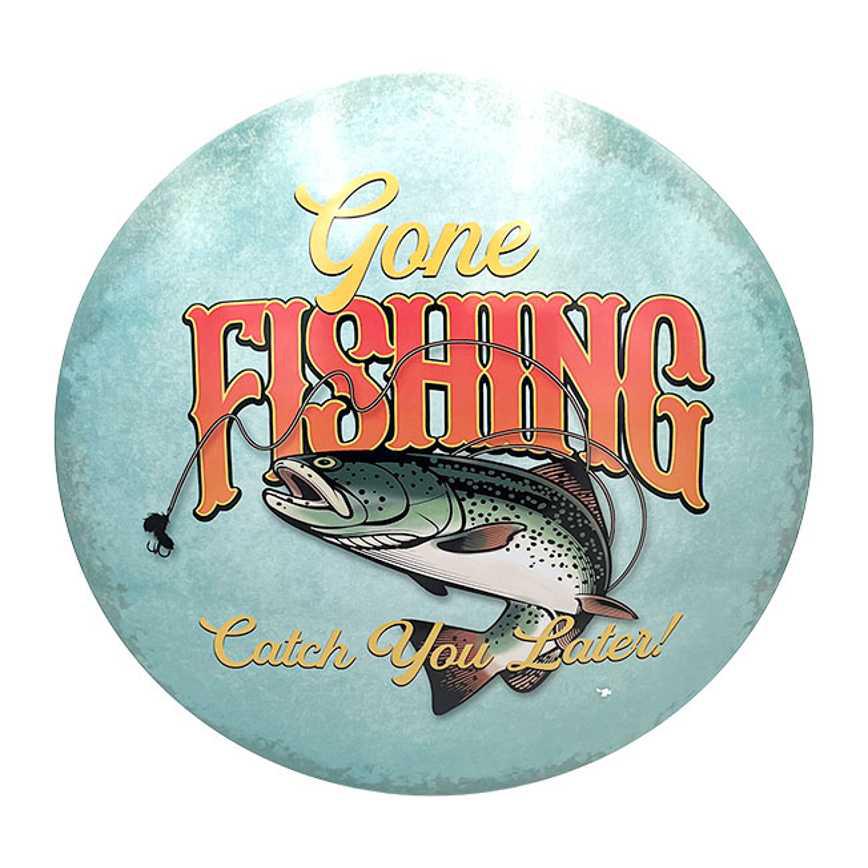 Metal Dome Signs 15"