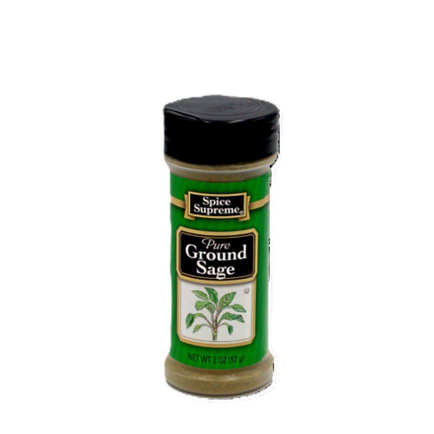 Spice Supreme Pure Ground Sage 2 oz.