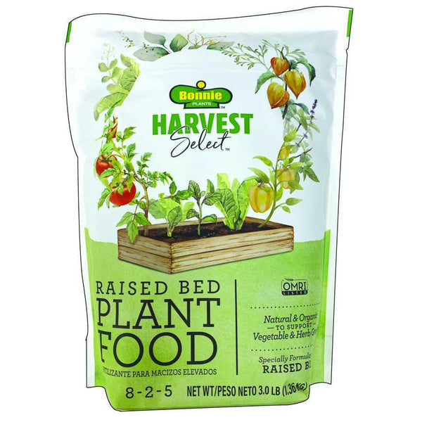bonnie plant fertilizer Bonnie Raised Bed Plant food 3 lb
