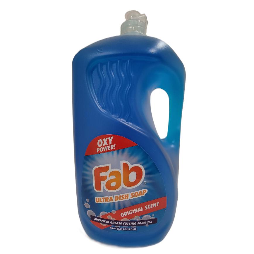 Fab Ultra Dish Soap Original Scent 90 oz.