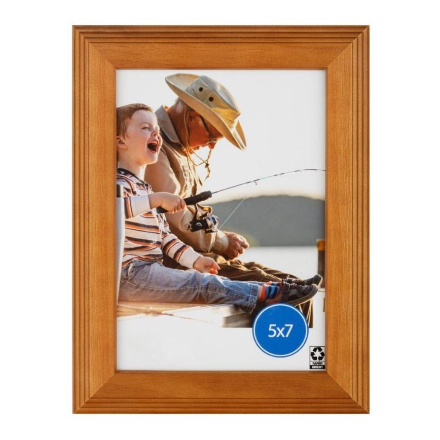 Famous Maker Oak Frame 5"x7"