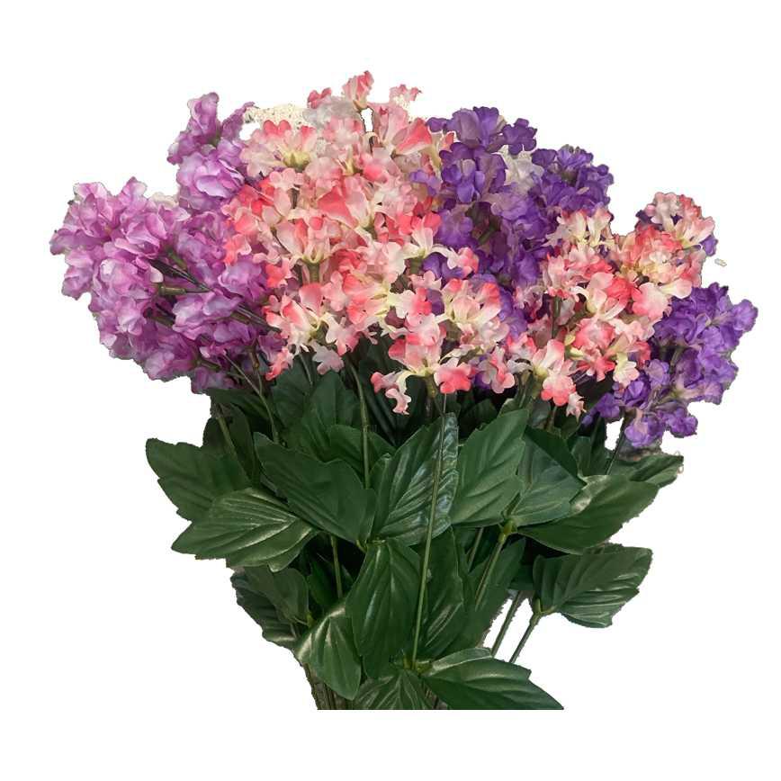 Medium Artificial Spring Floral Bush