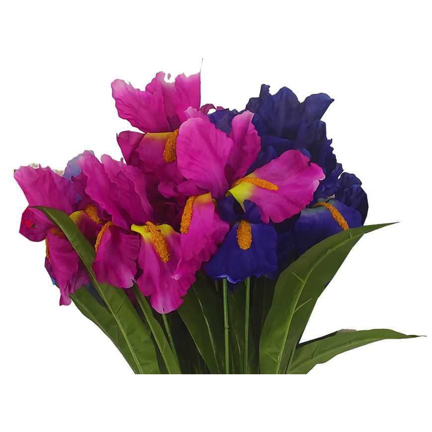Medium Artificial Spring Floral Bush