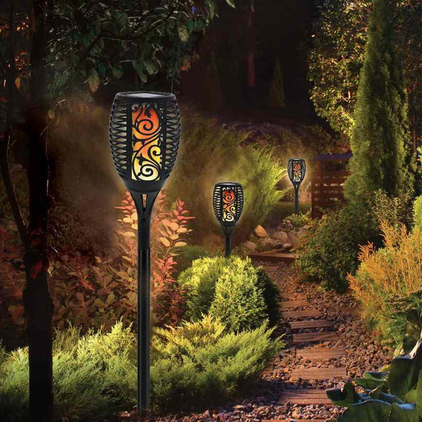 Magnavox Solar Flickering Torch - Ollie's Bargain Outlet