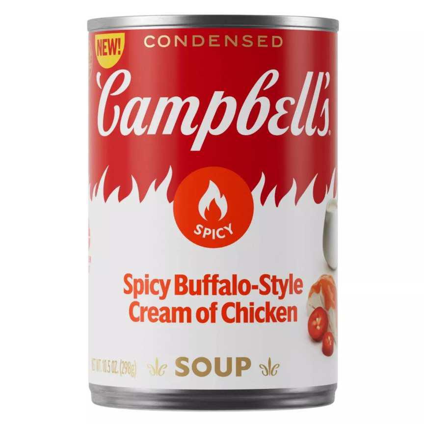 Campbell's Spicy Buffalo-style Cream of Chicken Soup 10.5 oz.