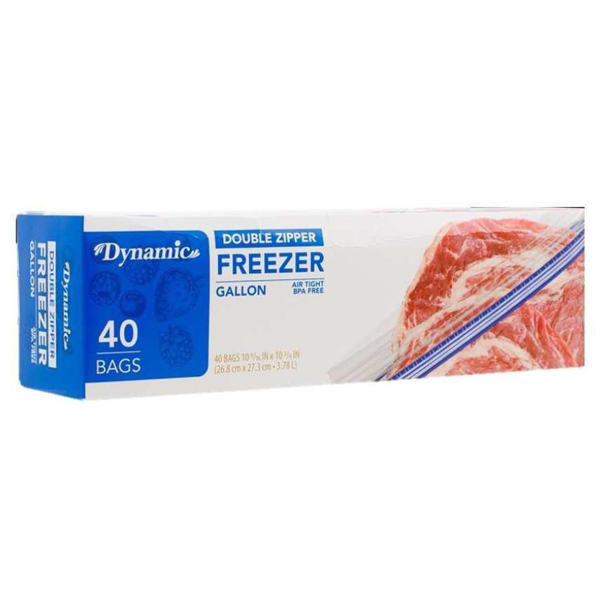 Dynamic Gallon Freezer Bags 40 ct.
