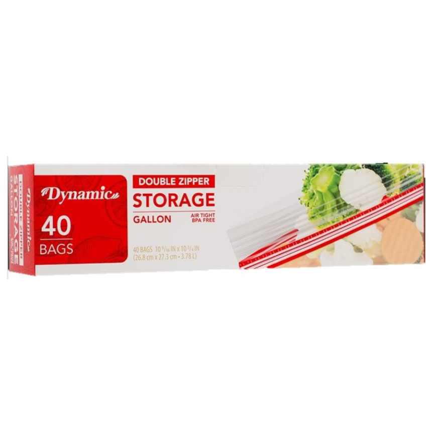 Dynamic Gallon Storage Bags 40 ct.