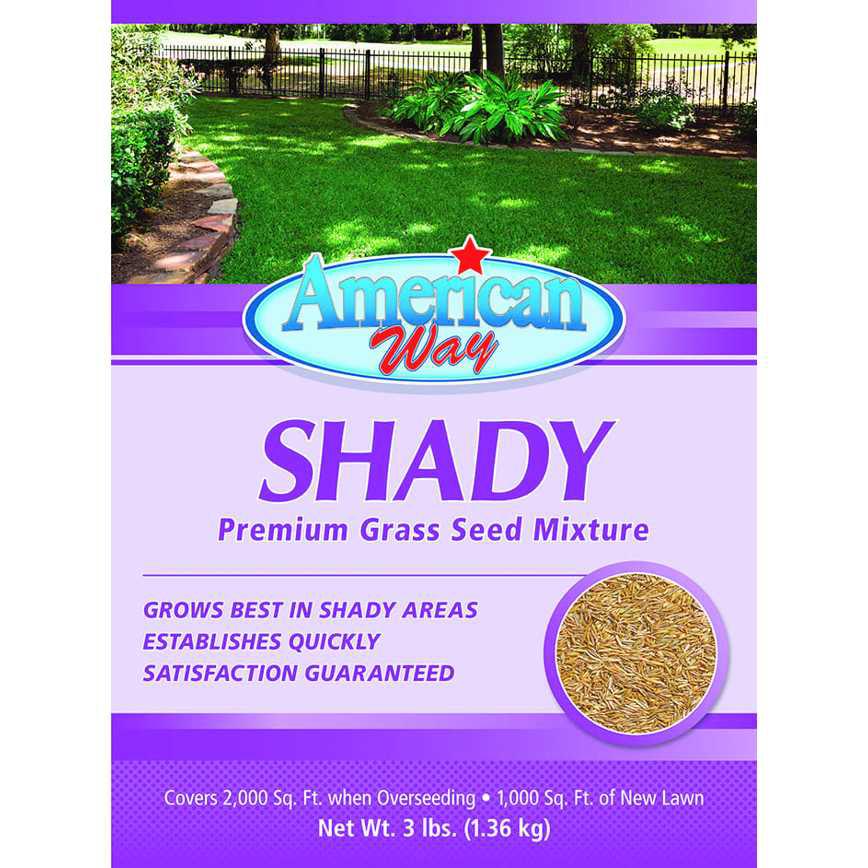 American Way Shady Grass Seed 3 lb.