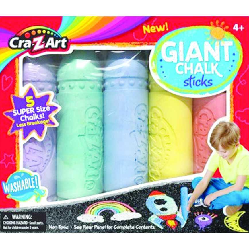 Cra-Z-Art Giant Chalk Sticks 5 pk.