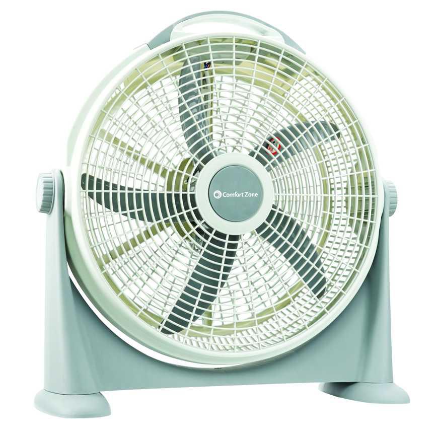 Comfort Zone Turbo Fan 20"