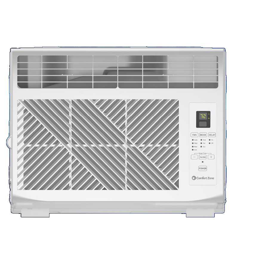 Comfort Zone Digital Window Air Conditioner 6,000 BTU